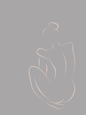 Figure I Grey Poster