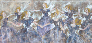 Dancer In Blue Small Horizontal